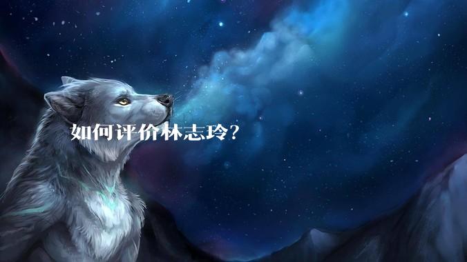如何评价林志玲？